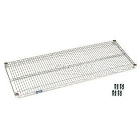 GLOBAL EQUIPMENT Nexel    S1872S Stainless Steel Wire Shelf 72"W x 18"D 189573A